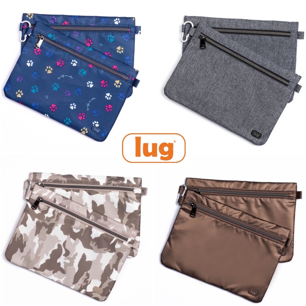 Lug Buoy 2pc Zip Pouch Set NWT